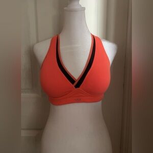 Victoria's Secret Orange & Black VSX Sports Bra